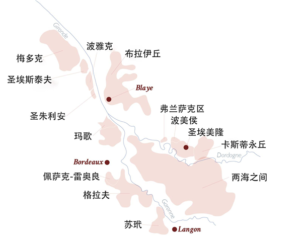 法國波爾多葡萄酒產(chǎn)(chǎn)區(qū)(qū)